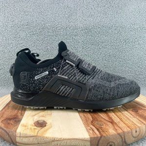 FootJoy HyperFlex BOA Black Charcoal Grey 51087 Men Golf Shoes Sz 11 XW